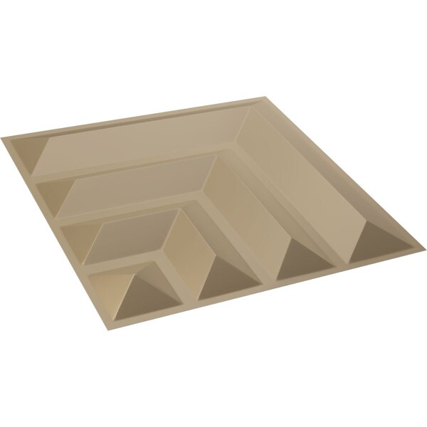 Ekena Millwork 19 5/8in. W x 19 5/8in. H Bolt EnduraWall Decorative 3D Wall Panel Covers 2.67 Sq. Ft. - WP20X20BTECE
