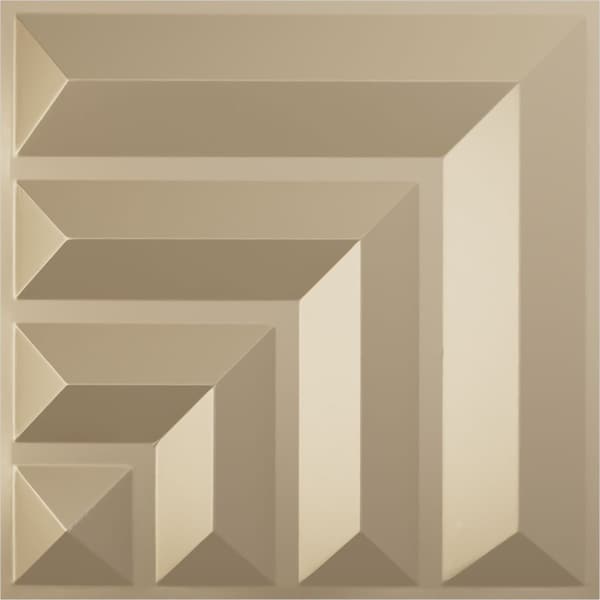 Ekena Millwork 19 5/8in. W x 19 5/8in. H Bolt EnduraWall Decorative 3D Wall Panel Covers 2.67 Sq. Ft. - WP20X20BTECE