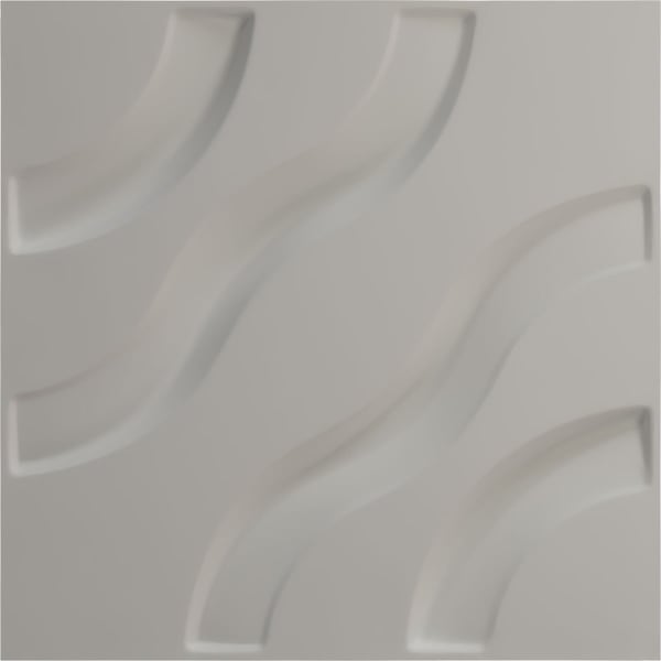 Ekena Millwork 11 7/8in. W x 11 7/8in. H Lane EnduraWall Decorative 3D Wall Panel Covers 0.98 Sq. Ft. - WP12X12LAGBW