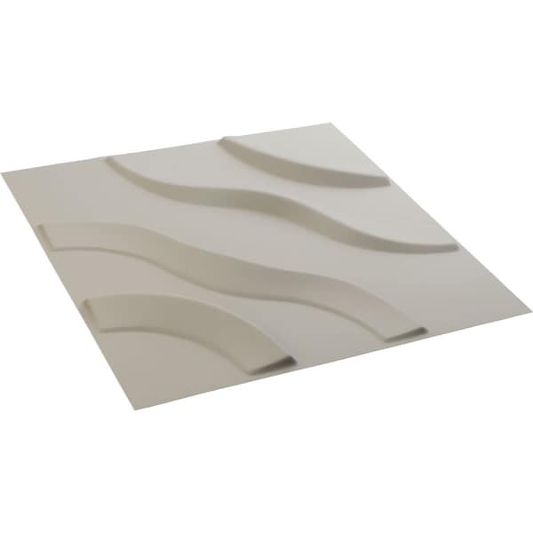 Ekena Millwork 11 7/8in. W x 11 7/8in. H Lane EnduraWall Decorative 3D Wall Panel Covers 0.98 Sq. Ft. - WP12X12LAGBW