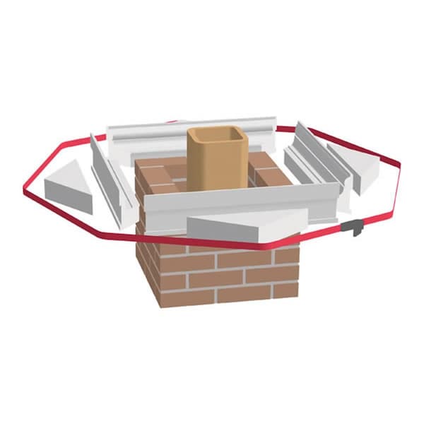 Ahrens Chimney Technique Victorian Crown Forms Kit- 5 ft. x4 ft., 6PK - 30060