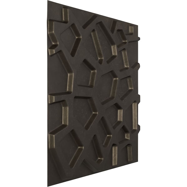Ekena Millwork 19 5/8in. W x 19 5/8in. H Dublin EnduraWall Decorative 3D Wall Panel Covers 2.67 Sq. Ft. - WP20X20DUDST