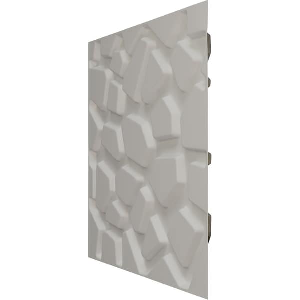 Ekena Millwork 19 5/8in. W x 19 5/8in. H Dublin EnduraWall Decorative 3D Wall Panel Covers 2.67 Sq. Ft. - WP20X20DUDST
