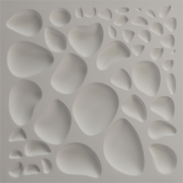 Ekena Millwork 19 5/8in. W x 19 5/8in. H Shale EnduraWall Decorative 3D Wall Panel Covers 2.67 Sq. Ft. - WP20X20SLCCB