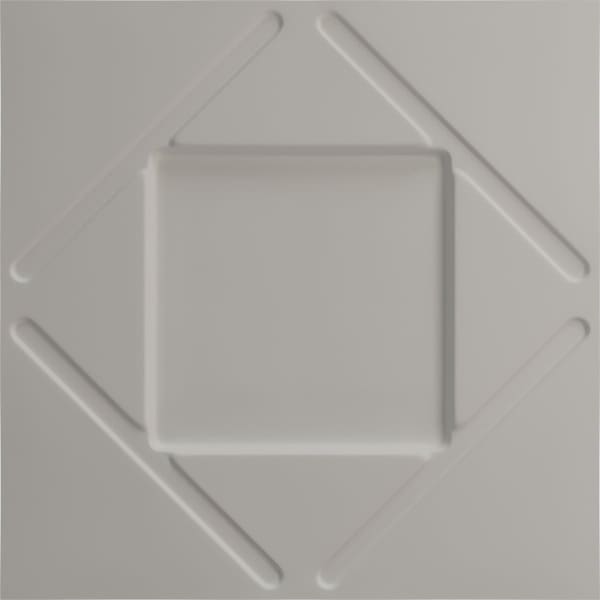 Ekena Millwork 19 5/8in. W x 19 5/8in. H Aubrey EnduraWall Decorative 3D Wall Panel Covers 2.67 Sq. Ft. - WP20X20AEBGL