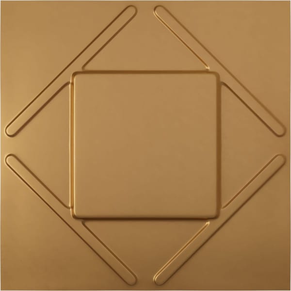 Ekena Millwork 19 5/8in. W x 19 5/8in. H Aubrey EnduraWall Decorative 3D Wall Panel Covers 2.67 Sq. Ft. - WP20X20AEBGL