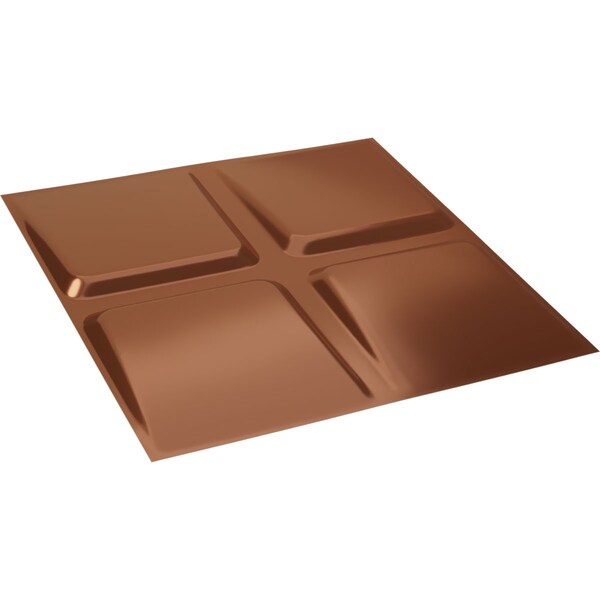 Ekena Millwork 19 5/8in. W x 19 5/8in. H Galveston EnduraWall Decorative 3D Wall Panel, Total 32.04 Sq. Ft., 12PK - WP20X20GLBCO-CASE-12