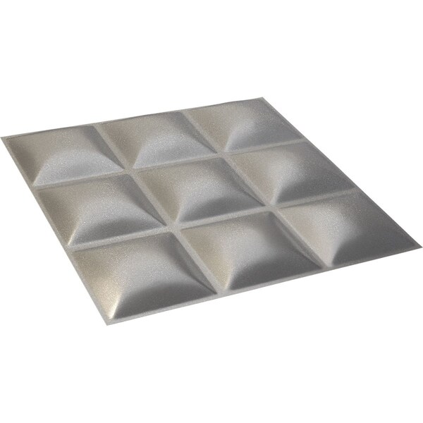 Ekena Millwork 19 5/8in. W x 19 5/8in. H Classic EnduraWall Decorative 3D Wall Panel Covers 2.67 Sq. Ft. - WP20X20CLCST