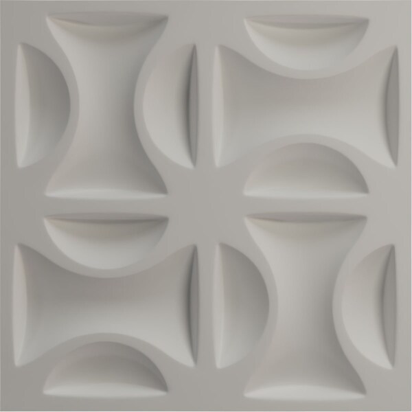 Ekena Millwork 19 5/8in. W x 19 5/8in. H York EnduraWall Decorative 3D Wall Panel Covers 2.67 Sq. Ft. - WP20X20YOCAC