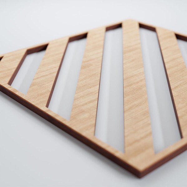 Ekena Millwork Small Rothwell Decorative Fretwork Wood Wall Panels, Alder, 11 3/8"W x 11 3/8"H x 3/8"T - WALW12X12X0375RTWAL