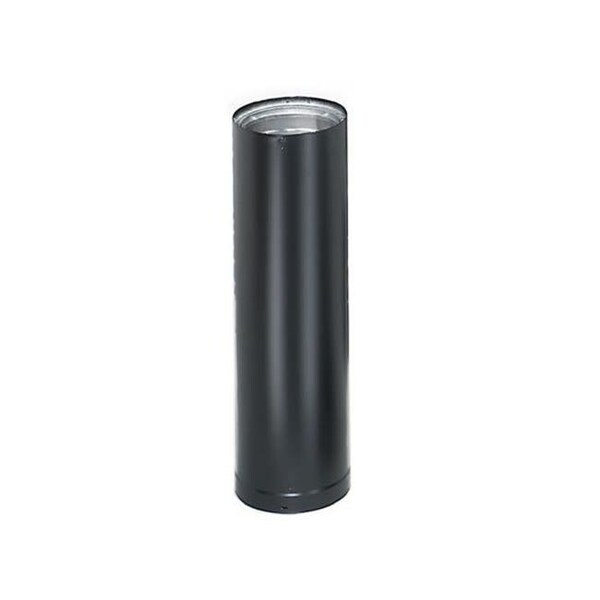 Integra Miltex M & G Duravent 6DVL-06 6 Inch  x 6 Inch  Dura-Vent DVL  Double-Wall Black Pipe - 69102