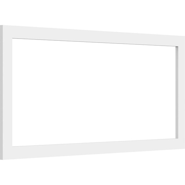 Ekena Millwork Prescott Decorative Wall Panel (Two-Piece), 34"W x 16"H x 3/8"P - WALP34X16X037PRE