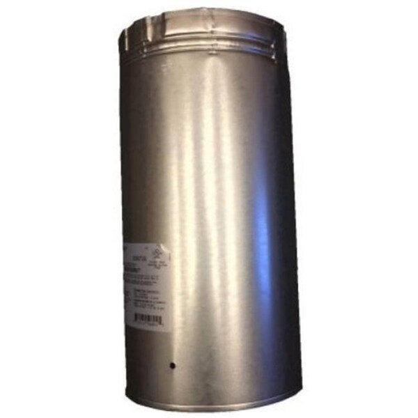 Slp SLP SLP12 12 in. Pipe Length Galvanized Venting Component for Gas Fireplaces & Gas Stoves - SLP12