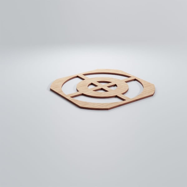Ekena Millwork Medium Sullivan Decorative Fretwork Wood Wall Panels, Alder, 15 3/8"W x 15 3/8"H x 3/8"T - WALW16X16X0375SULAL