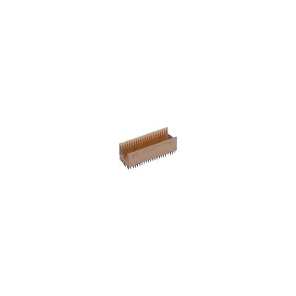 Conector de placa Fci, 154 contactos, 7 filas, macho, recto, paso de 0.079 pulgadas, terminal de ajuste por presión - HM2P70PDE121N9LF