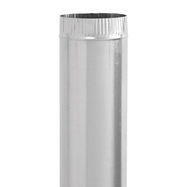 Imperial Imperial 8 in. D X 24 in. L Galvanized Steel Furnace Pipe - GV0405