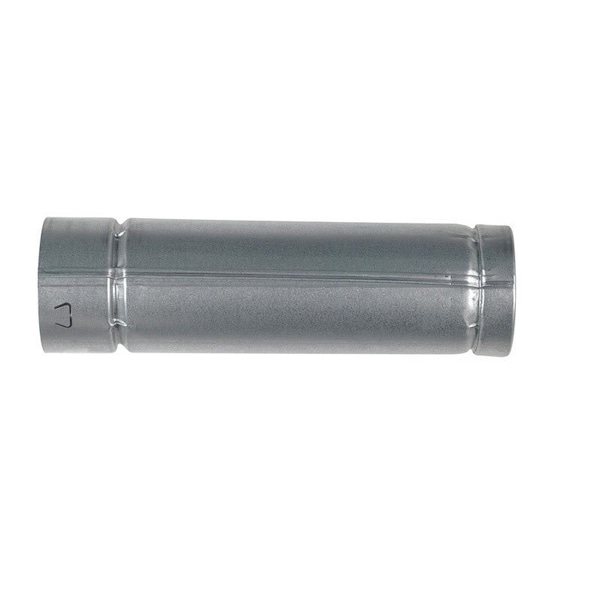 Selkirk Selkirk 3 in. D X 12 in. L Aluminum Round Gas Vent Pipe - 183012