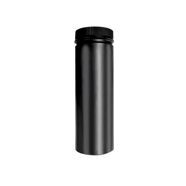 Keen DSP6P12-1 6 x 12 in. Double Wall Smoke Pipe, Black Matte - KE2516376