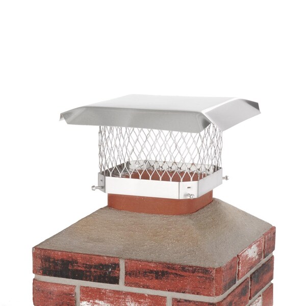 Hy-C HY-C Shelter various in. Galvanized Stainless Steel Chimney Cover - SCSS99