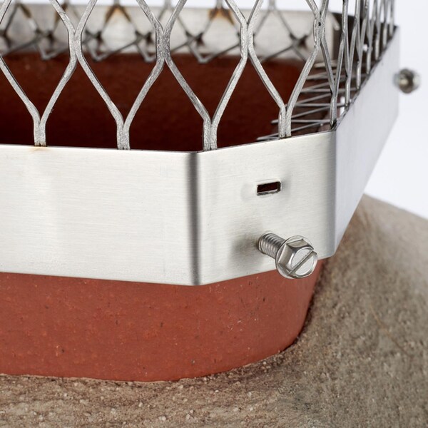 Hy-C HY-C Shelter various in. Galvanized Stainless Steel Chimney Cover - SCSS99