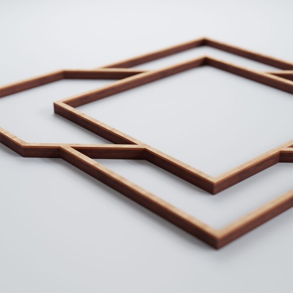 Ekena Millwork Small Monument Decorative Fretwork Wood Wall Panels, Alder, 11 3/8"W x 11 3/8"H x 3/8"T - WALW12X12X0375MMTAL