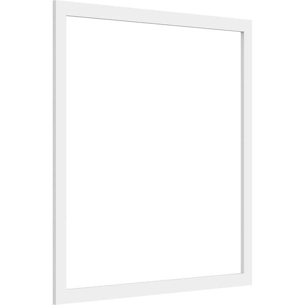 Ekena Millwork Prescott Decorative Wall Panel (Two-Piece), 32"W x 32"H x 3/8"P - WALP32X32X037PRE
