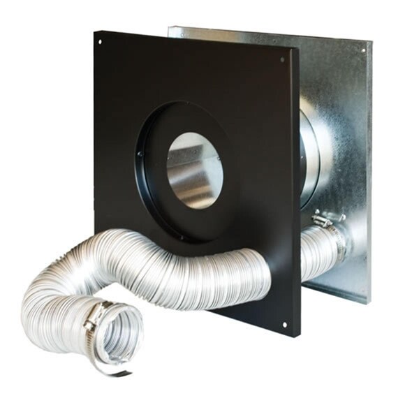 Rickis Rugs M &amp; G Duravent 3PVP-WTI 3 Inch Pelletvent Pro Wall Thimble Air Intake Kit - RI2547740