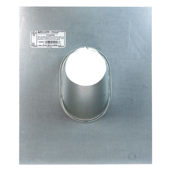 Selkirk Metalbestos Selkirk 3 in. D Galvanized Steel Adjustable Roof Flashing - 103825