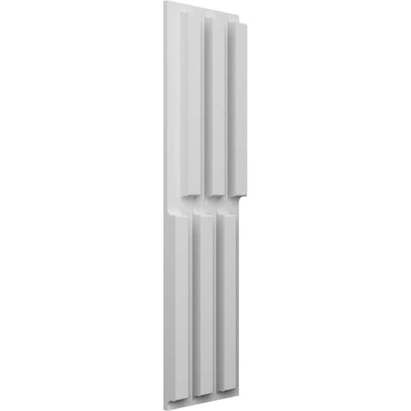 Ekena Millwork 6inW x 24inH x 1inT  EdgeCraft Niagra Style Seamless Wall Tile - WPPVC06X24ENA