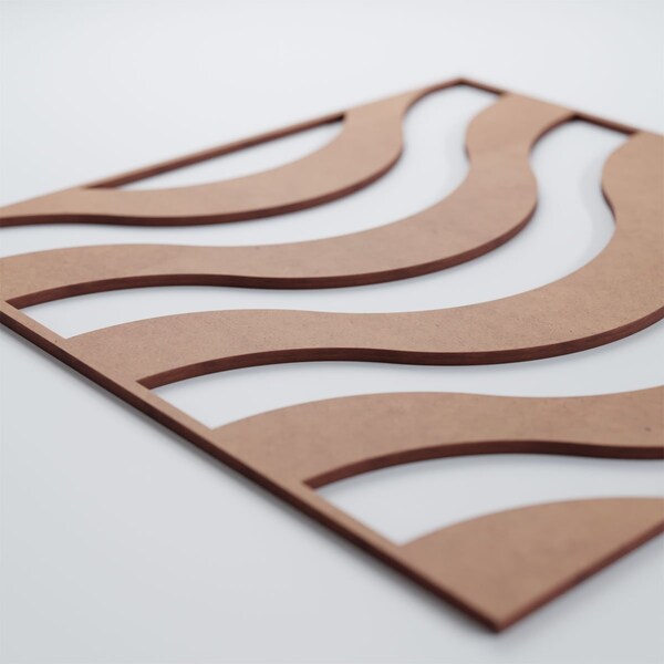 Ekena Millwork Large Parker Decorative Fretwork Wood Wall Panels, Wood (Paint Grade), 23 3/8"W x 23 3/8"H x 3/8"T - WALW24X24X0375PKRMF