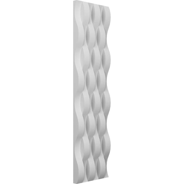Ekena Millwork 6inW x 24inH x 1inT  EdgeCraft Lomond Style Seamless Wall Tile, 8PK - WPPVC06X24ELO8