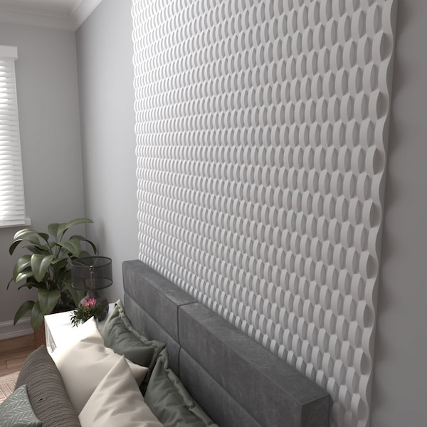 Ekena Millwork 6inW x 24inH x 1inT  EdgeCraft Lomond Style Seamless Wall Tile, 8PK - WPPVC06X24ELO8