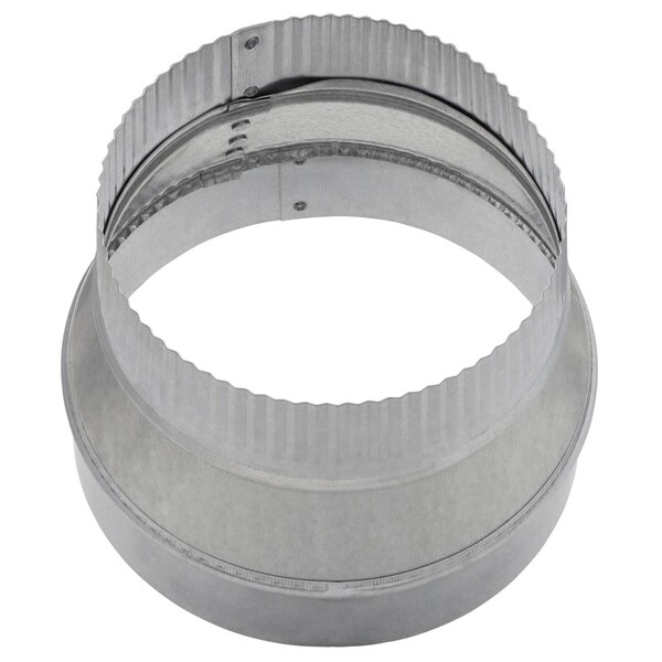 Imperial Mfg Imperial 8 in. D X 7 in. D Galvanized Steel Furnace Pipe Reducer - GV1352