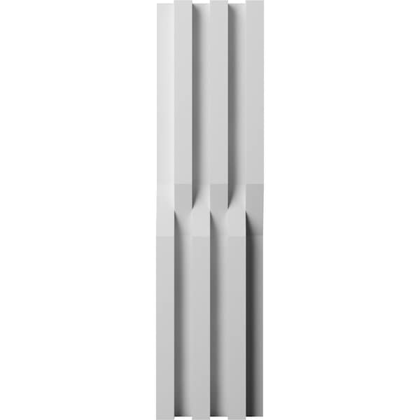 Ekena Millwork 6inW x 24inH x 1inT  EdgeCraft Baltic Style Seamless Wall Tile - WPPVC06X24EBA