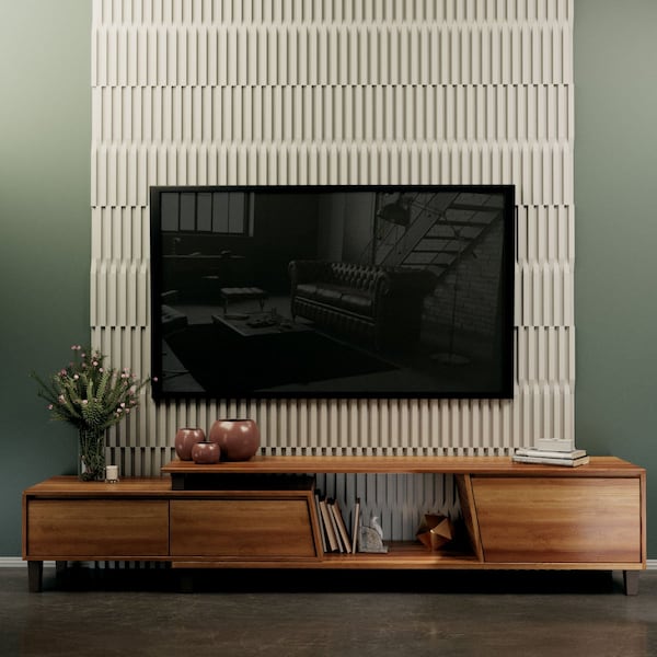 Ekena Millwork 6inW x 24inH x 1inT  EdgeCraft Baltic Style Seamless Wall Tile - WPPVC06X24EBA