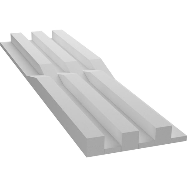 Ekena Millwork 6inW x 24inH x 1inT  EdgeCraft Baltic Style Seamless Wall Tile - WPPVC06X24EBA
