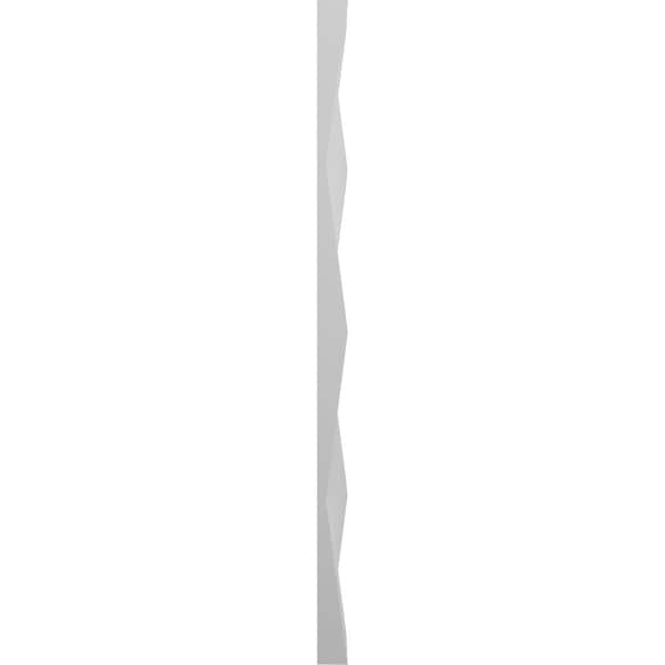Ekena Millwork 6inW x 24inH x 1inT  EdgeCraft Euphrates Style Seamless Wall Tile, 8PK - WPPVC06X24EEU8