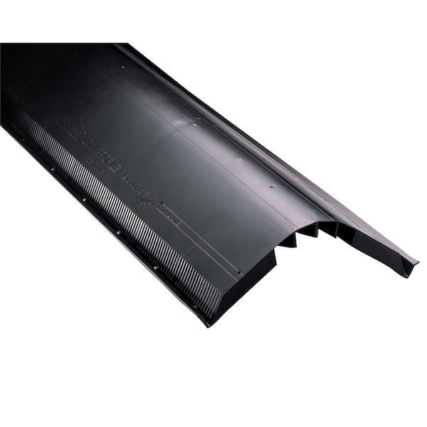 Air Vent Air Vent 7/8 in. H X 12 in. W X 48 in. L Black Copolymer Resin Shingle Over Ridge Vent - 84719