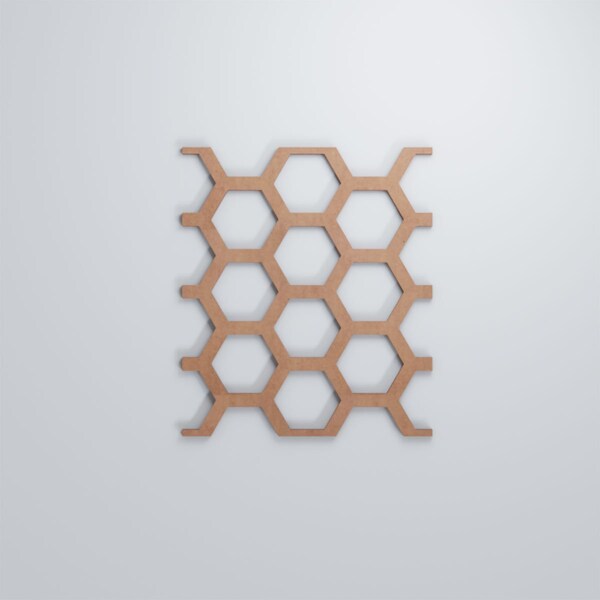 Ekena Millwork Medium Westmore Decorative Fretwork Wood Wall Panels, Wood (Paint Grde), 10 1/4"W x 15 3/8"H x 3/8"T - WALW16X16X0375WSTMF