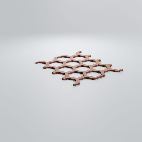 Ekena Millwork Medium Westmore Decorative Fretwork Wood Wall Panels, Wood (Paint Grde), 10 1/4"W x 15 3/8"H x 3/8"T - WALW16X16X0375WSTMF