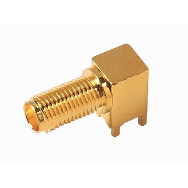 Conectores RF / Conectores Coaxiales 50 Ohms, Sma Jack, Ángulo Recto PCB, Recubrimiento Flash de Oro (Au) - 732512203