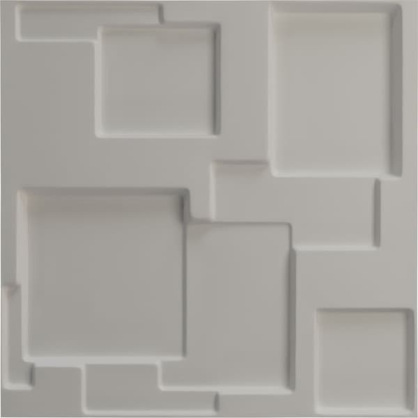 Ekena Millwork 19 5/8in. W x 19 5/8in. H Gomez EnduraWall Decorative 3D Wall Panel Covers 2.67 Sq. Ft. - WP20X20GOAMB