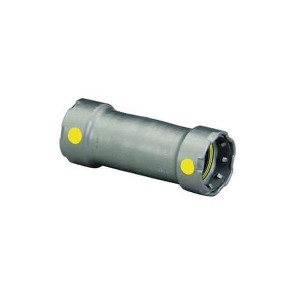 Viega 1 x 0.5 in. P x FPT MegaPressG Steel Adapter, Black - QVG-25581