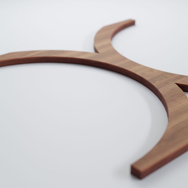 Ekena Millwork Small Beacon Decorative Fretwork Wood Wall Panels, Walnut, 11 3/8"W x 11 3/8"H x 3/8"T - WALW12X12X0375BEAWA