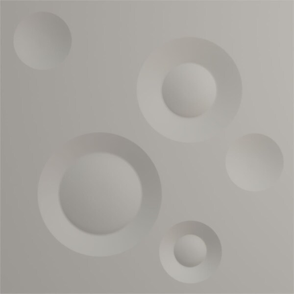 Ekena Millwork 11 7/8in. W x 11 7/8in. H Cole EnduraWall Decorative 3D Wall Panel, Total 11.76 Sq. Ft., 12PK - WP12X12CODST-CASE-12