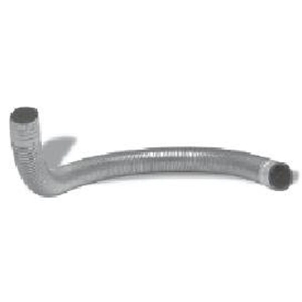 Perfectpillows M &amp; G Duravent 3PVP-60F 3 Inch x 60 Inch Pelletvent Pro Pipe Flex - PE2547906