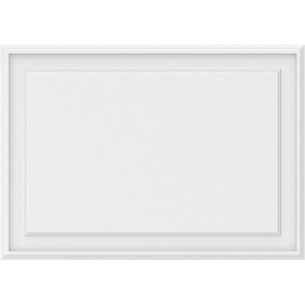 Ekena Millwork Legacy Raised Panel Decorative Wall Panel, 34"W x 24"H x 5/8"P - WALP34X24X062LEG