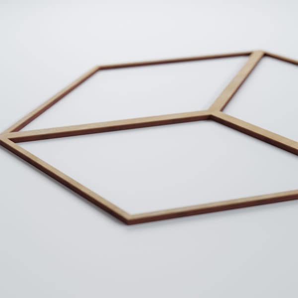 Ekena Millwork Large Pueblo Decorative Fretwork Wood Wall Panels, Birch, 23 3/8"W x 23 3/8"H x 3/8"T - WALW24X24X0375PBLBI
