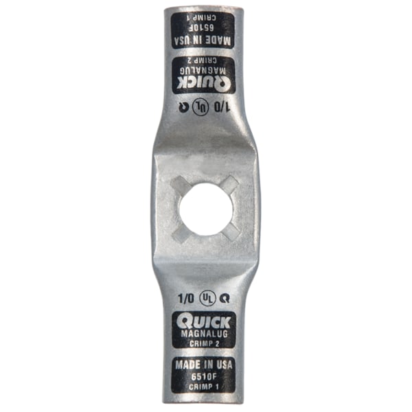 Quickcable Magnalug Dual Wire, 1/0, Paquete de 50 - 6510-050F