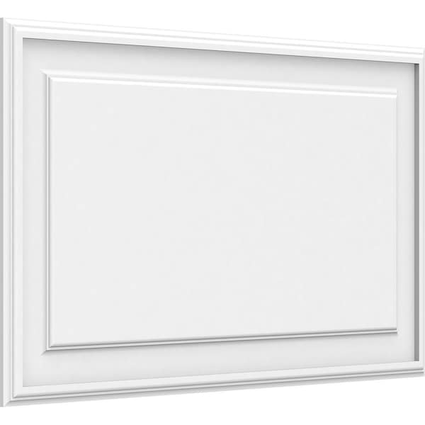 Ekena Millwork Legacy Raised Panel Decorative Wall Panel, 34"W x 20"H x 5/8"P - WALP34X20X062LEG